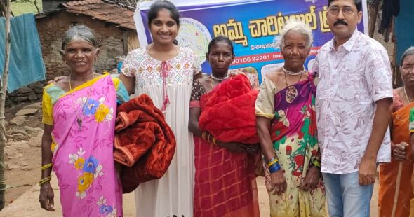 Chirman of amma charitable trust with his patner