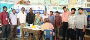Eye camp at gandivanipalem