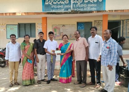 Providing Scholarship funding to koruvada student get to select IIIT seat